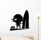 surf pictogram Wall Decal