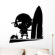 surf pictogram Wall Decal