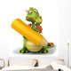 Dragon and Pencil Wall Decal