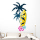 Surf Banner Wall Mural