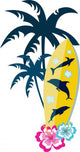 Surf Banner Wall Mural