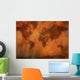 Antike Weltkarte Wall Decal