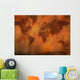 Antike Weltkarte Wall Decal