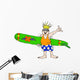 Cartoon Image Very Happy Wall Decal