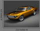 Oldtimer Mustang Boss