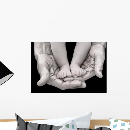 Father and Daughter Wall Mural