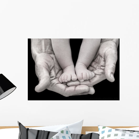 Father and Daughter Wall Mural
