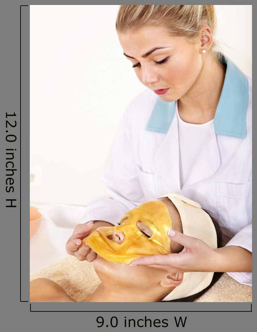 Girl with Gold Facial