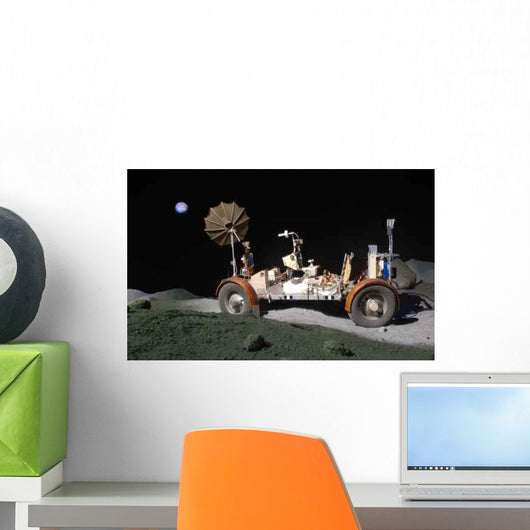 Lunar Exploration Wall Decal