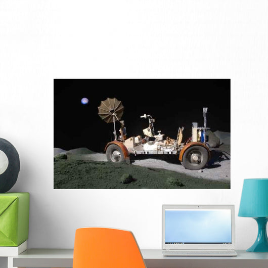 Lunar Exploration Wall Decal
