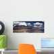 Lake and Volcano Panorama Wall Decal