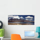 Lake and Volcano Panorama Wall Decal