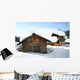 Village Snow Wall Decal
