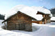 Village Snow Wall Decal