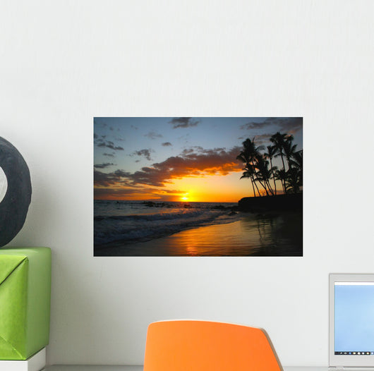 Makena Sunset Wall Mural
