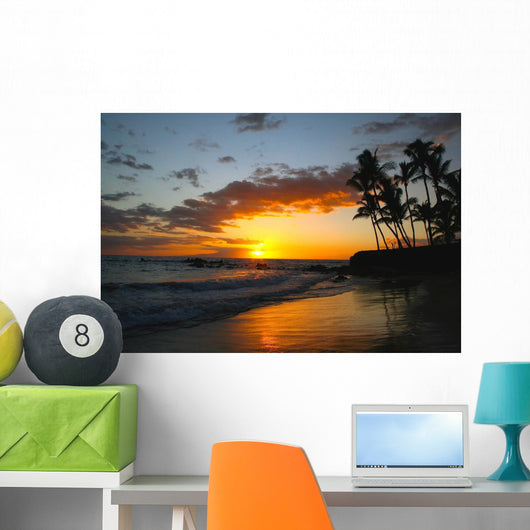 Makena Sunset Wall Decal