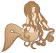 Sitting Mermaid Wall Decal