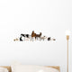 Farm Animals in Front of White Background Wall Decal