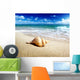 Seashell Beach Shallow Dof Wall Mural