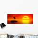Tropic Sunset Wall Decal Design 1