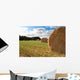 Hay Bale Wall Decal
