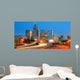 Skyline of Downtown Atlanta, Georgia Wall Mural