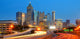 Skyline of Downtown Atlanta, Georgia Wall Mural