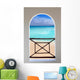 Arch Window Tropical Caribbean