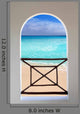 Arch Window Tropical Caribbean