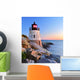 Lighthouse at Sunset Wall Mural