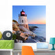 Lighthouse at Sunset Wall Mural