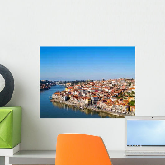 Panorama Porto and River Wall Decal