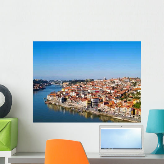 Panorama Porto and River Wall Decal