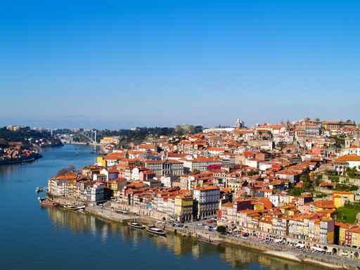 Panorama Porto and River Wall Decal