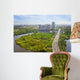 Moscow, Russia - aerial view Wall Mural
