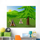 Camping Wall Mural