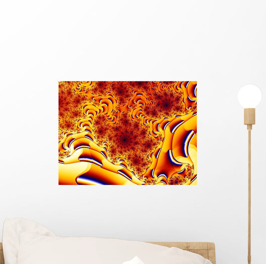 Sequential Fractal Wall Decal