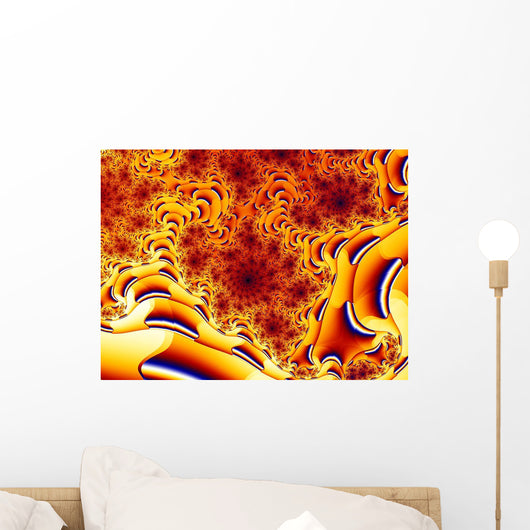 Sequential Fractal Wall Decal
