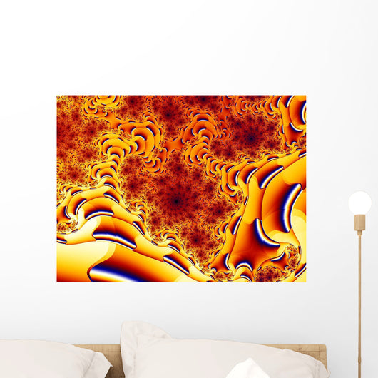 Sequential Fractal Wall Decal