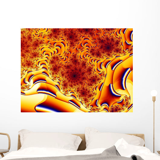 Sequential Fractal Wall Decal