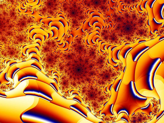 Sequential Fractal Wall Decal