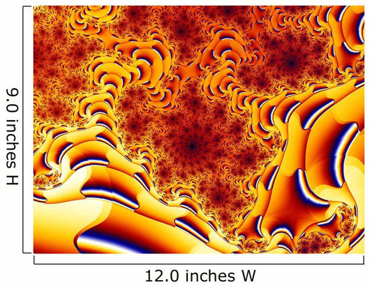 Sequential Fractal Wall Decal