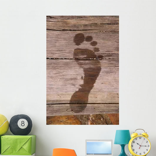 Fussabdruck Wall Decal