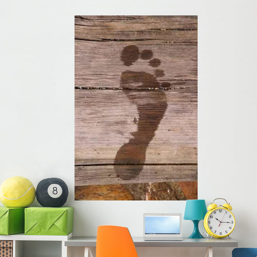 Fussabdruck Wall Decal