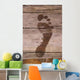 Fussabdruck Wall Decal
