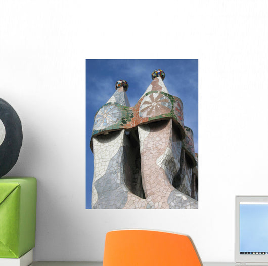 Gaudi Chimney Pots Barcelona
