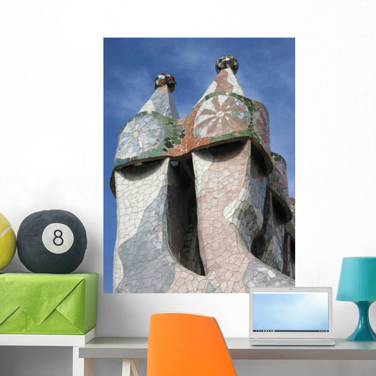 Gaudi Chimney Pots Barcelona