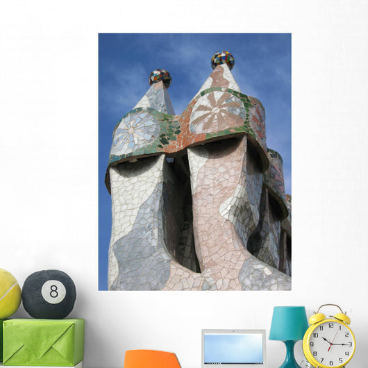 Gaudi Chimney Pots Barcelona