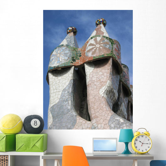 Gaudi Chimney Pots Barcelona