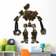 Battle Robots Steampunk Style Wall Decal